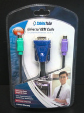 CablesToGo Universal KVM Cable 10ft/3m (Model: 46077) picture