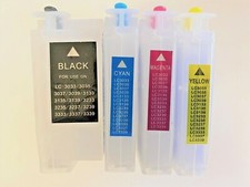 Empty Refillable Cartridges Ink for Brother LC3033 LC3035 + 4x250ml Sublimation picture