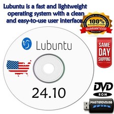Lubuntu 24.10 Bootable DVD – Fast, Lightweight, & User-Friendly OS picture