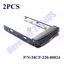 2x Supermicro MCP-220-00075-0B Gen5.5 Hot-Swap 3.5