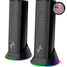 Multi-Device Compatible RGB Sound System - Immersive Audio for Gaming, Music picture