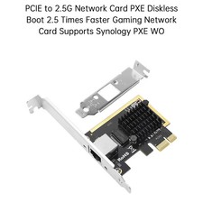 PCIE to 2.5G Network Card PXE Diskless Boot Network Card Support Synology PXE WO picture