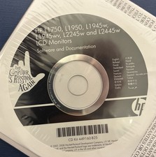 HP Software & Doc CD Kit 449160-B25 for LCD Monitor L1750 L1950 L1945w(v) L2245w picture