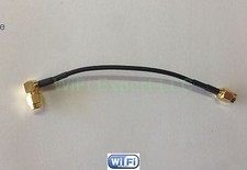 TIMES MIRCROWAVE ® LMR100A LOW LOSS COAX RP-SMA MALE FEMALE STRAIGHT ANGLE 4-36