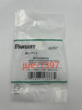Panduit NK688MAW NetKey Cat6 Jack Module White Qty50  for DHL/fedex picture