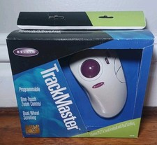 Belkin Trackmaster Vintage Trackball Mouse PS/2 Connector F8E189 picture