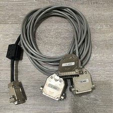 NORTEL 5FT DB-9 FEMALE TO 3X DB-25 MALE 3-PORT SDI CABLE ASSEMBLY NTBK48AA picture