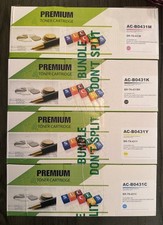 Set 4pk Premium Toner Cartridges AC-B0431 CYBKM For BR-TN-431 CYBKM picture
