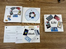 APPLE iWork 08 RETAIL VERSION & APPLE iLife 08 FAMILY PACK w/ BOXES picture