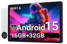Open Box - Evermyth Android 15 Tablet 10 Inch, 16GB RAM 32GB ROM (Silver) picture