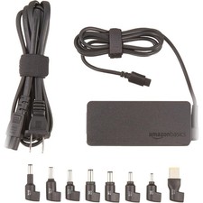 NEW Amazon Basics Universal 65W Ultrabook Laptop Charger AC Adapter 8 Tips picture