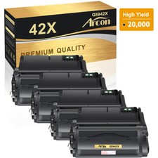 Q5942X Toner Compatible With HP 42X LaserJet 4200 4250n 4250tn 4300 4350tn LOT picture