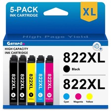 T822XL Ink Cartridge for Epson 822 Workforce Pro WF-3820 WF-4830 WF-4833 WF-3823 picture