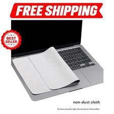 Microfiber Keyboard Dust Cover for MacBook Pro Air 13-16 inch Ultra Thin picture