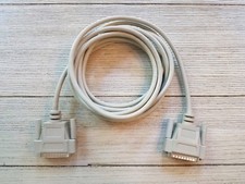DB25 M/M Serial RS232 Cable, Beige (10 Feet, 3.04 Meters) picture