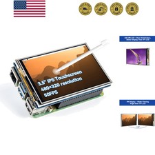 3.5 Inch 480x320 Touch Screen IPS LCD SPI Display Monitor with Stylus for Ras... picture