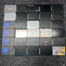LOT OF 30 256GB Internal SSD SATA 2.5” Inch 86%+ Good Health TESTED Mixed*READ* picture