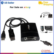 Displayport to Dvi Dual Link Adapter High Speed Active Converter for Monitors picture