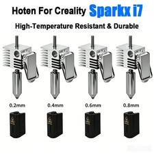 0.4/0.6/0.8mm Hardened Steel Nozzle Hotend Kit For Creality SPARKX i7 3D Printer picture