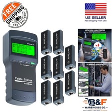 Battery-Powered Ethernet Cable Tester - Compact Design for Quick Troubleshooting picture