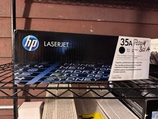 HP 35A Black Original LaserJet Toner Cartridge picture