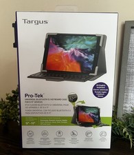 Targus Pro-Tek Bluetooth 5.1 360° Rotating Keyboard Folio Case 9-11