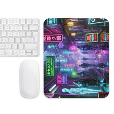 3D CyberPunk Mouse Pad - Enchanting Designs with High-Quality Artwork picture