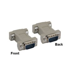 10PCS HD15 Male to Male Gender Changer Adapter VGA 15 Pin Shielded Molded Video picture
