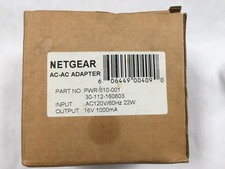 New NETGEAR PWR-010-001 AC-AC Adapter  120VAC/60Hz 22W / 16V 1000mA picture