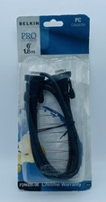 BELKIN PRO SERIES 10' Parallel Transfer Cable DB25 Male To Male Brand New Sealed picture