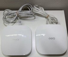 EERO Pro 6 AX4200 Tri-Band WiFi 6 Mesh 2-Pack K010001 - No USB-C Power Chord picture
