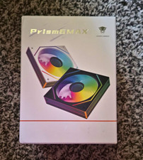 Jungle Leopard Prism 6 MAX 120mm White Reverse ARGB Case Fans 3-Pack 4-Pin picture