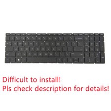 Original US Black Non-Backlit Keyboard for HP 17Z-CA100 CTO picture