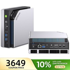 GMKtec EVO-X2 AI Mini PC AMD Ryzen AI Max+ 395 5.1GHz 128GB LPDDR5X RAM 2TB SSD picture