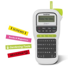 Brother P-touch PT-H110 Handheld Label Maker: Portable White No Wireless picture