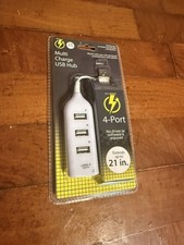 Tech Boost 4-Port Multi Charge High Speed USB Hub picture