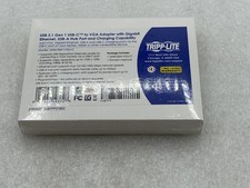 SEALED Tripp Lite USB 3.1 USB C to VGA Adapterw/Gigabit Ethernet USB-A Hub Port picture
