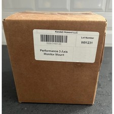 New Kendall Howard Performance 3 Axis Monitor Mount 5200-3-501-00 Black picture