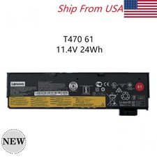 61 NEW OEM 24WH 01AV423 01AV425 Battery For Lenovo ThinkPad T470 T480 T570 T580 picture