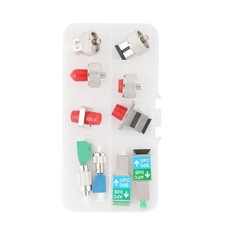 10PCS Fiber Optic Adapter Kit, OTDR Adapter SC FC ST LC Connector picture
