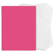 Clear Full Sheet Labels, 8.5x11 25 Sheets, Inkjet Printable, Multicolor picture