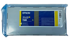Genuine Epson T500 Yellow Ink Cartridge for Stylus Pro 10000 10600 picture