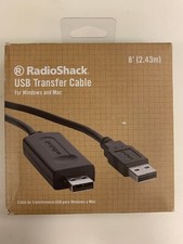 RadioShack 8-Foot USB Transfer Cable for Windows and Mac picture