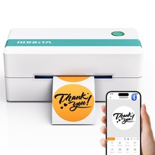 Rongta Thermal Shipping Label Printer Bluetooth Wireless 4x6 Sticker Label Ma... picture