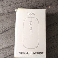 Bluetooth Wireless Optical Mouse Rechargeable 2400 DPI 3-Button Black picture