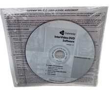 Gateway Intervideo DVD Software Version 1.5 CD Disc 2002 picture