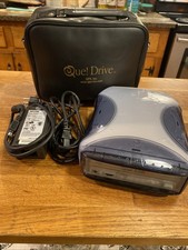 Que Que Drive QPS-525 External CD CDRW Power Supply, Case and Software Clean picture