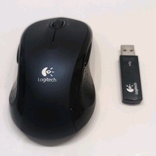 Logitech M-BCK135 Wireless USB Mouse MX 3000 Blue Tested w/ Dongle Receiver  picture