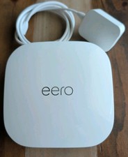 eero Pro 6E Tri-Band Mesh Wi-Fi 6E Router White S011111 w/ Power & Ethernet picture