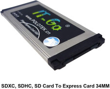 Express Card 34MM to SDXC SDHC, SD Card Adapter for Laptop picture